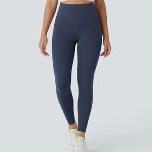 HALARA UltraSculpt High Waisted Tummy Control Indigo Navy Blue Leggings Size S